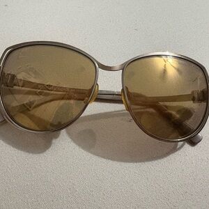 Michael Kors Silver and Brown Sunglasses